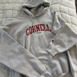 Champion Gray Cornell Alumni Hoodie